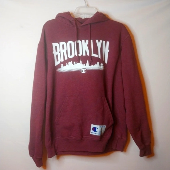 Champion Other - Champion Brooklyn Hoodie, Size L, Maroon